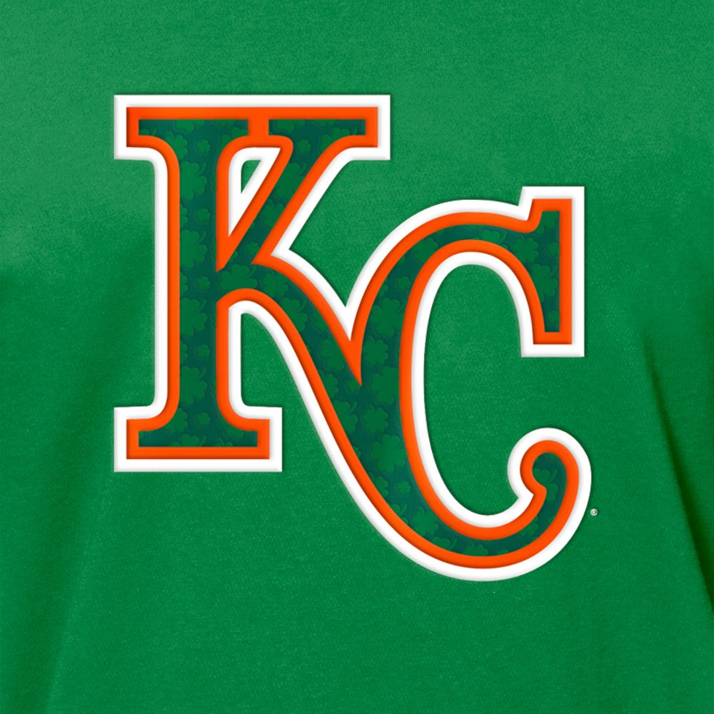 Kansas City Royals New Era St. Patrick's Day Shamrock Fill T-Shirt - MLB T-shirts