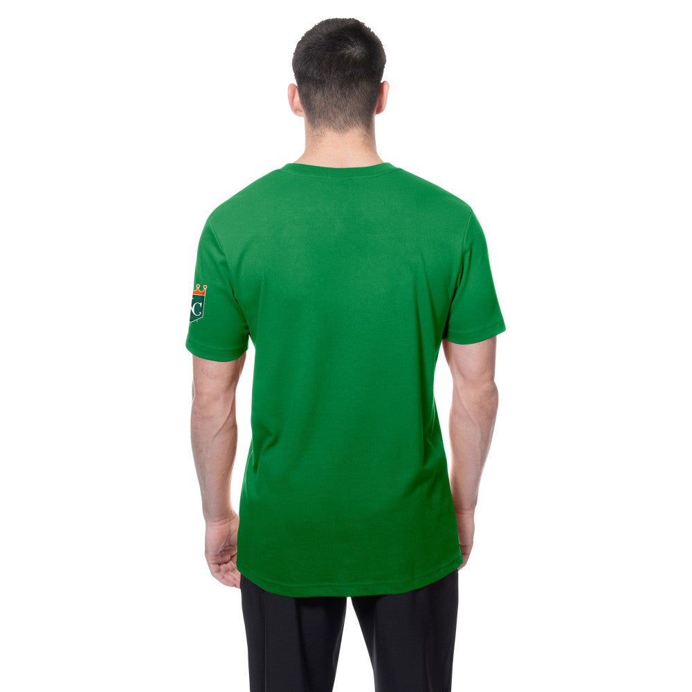 Kansas City Royals New Era St. Patrick's Day Shamrock Fill T-Shirt - MLB T-shirts