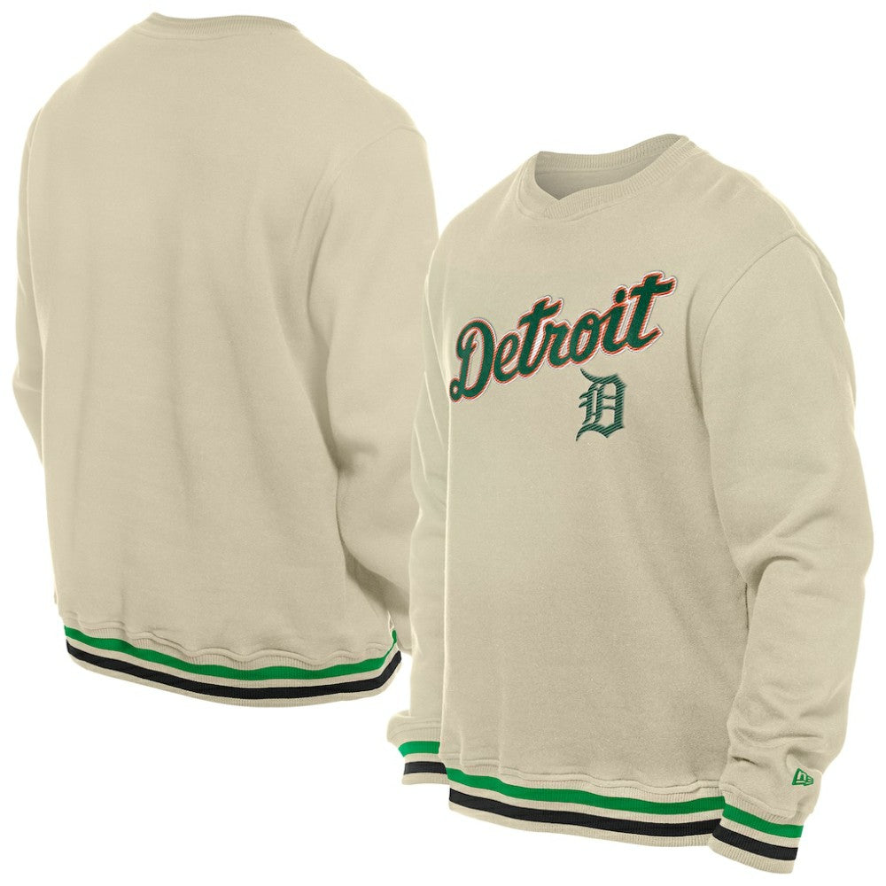 Detroit Tigers New Era St. Patrick's Day Twill Pullover Sweatshirt - MLB Pullover