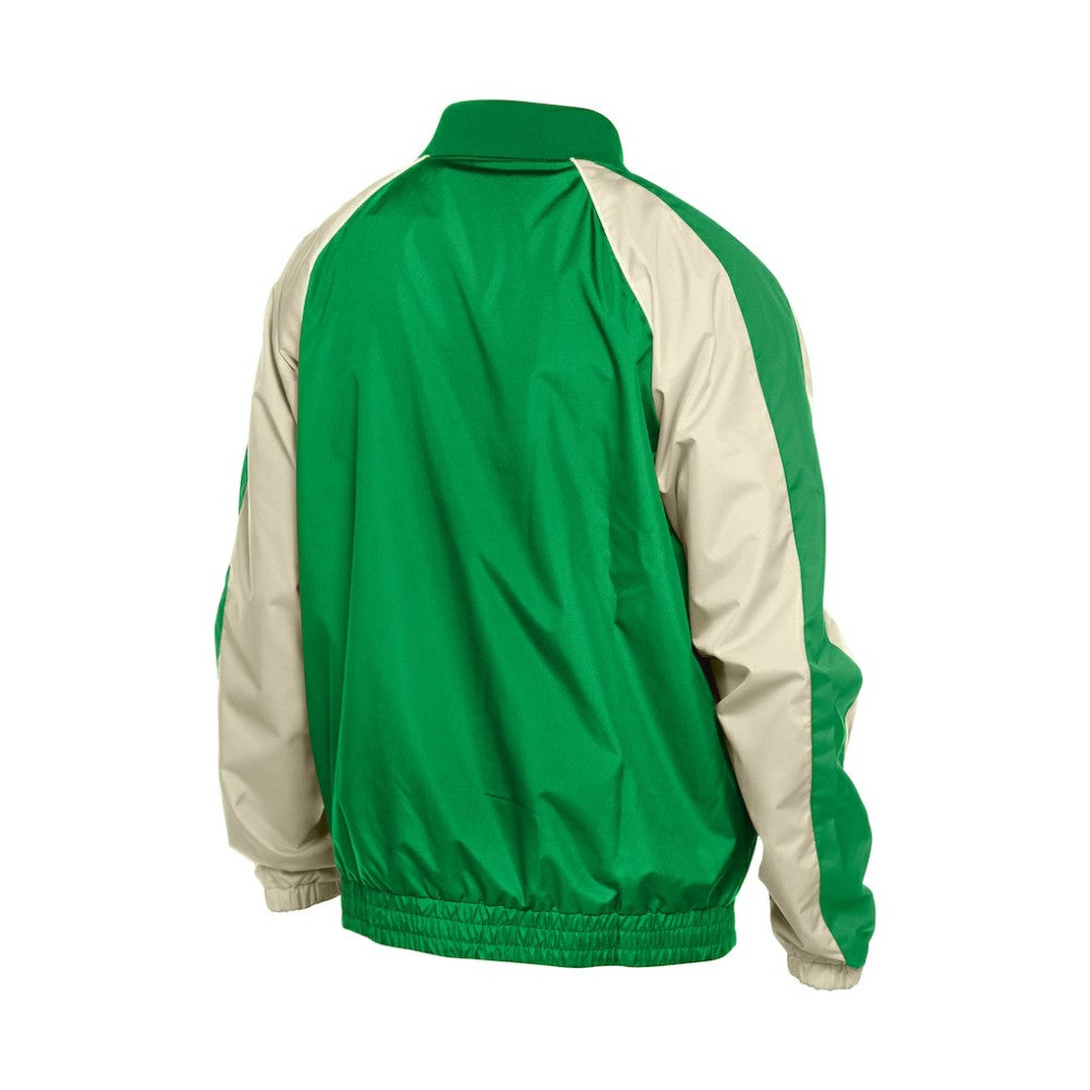 Chicago Cubs New Era St. Patrick's Day Ripstop Raglan Quarter-Zip Windbreaker - MLB Tops