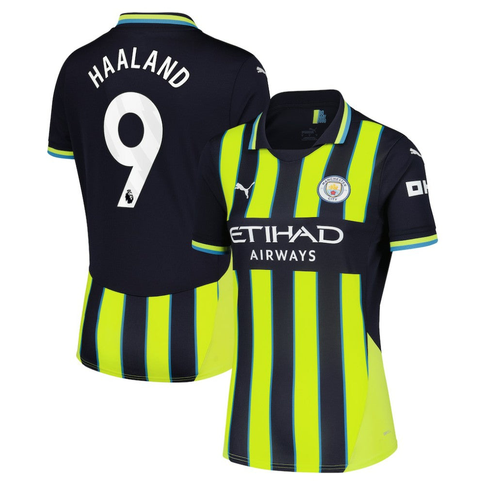 Erling Haaland Manchester City Women's 2024/25 Away Replica Player Jersey