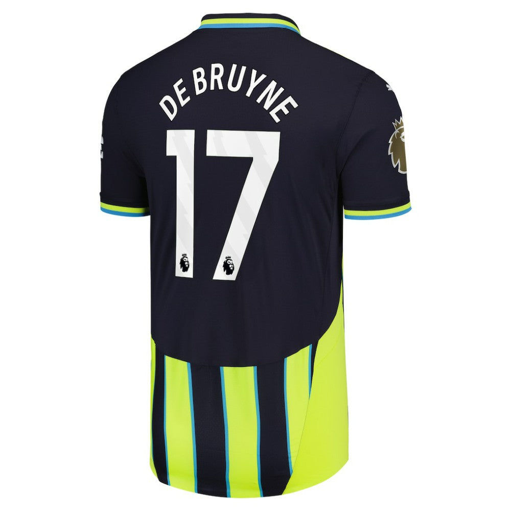 Kevin De Bruyne Manchester City 2024/25 Away Player Jersey