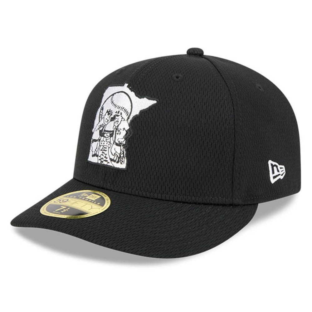 Minnesota Twins New Era 2025 MLB Clubhouse Low Profile 59FIFTY Fitted Hat - MLB Hats