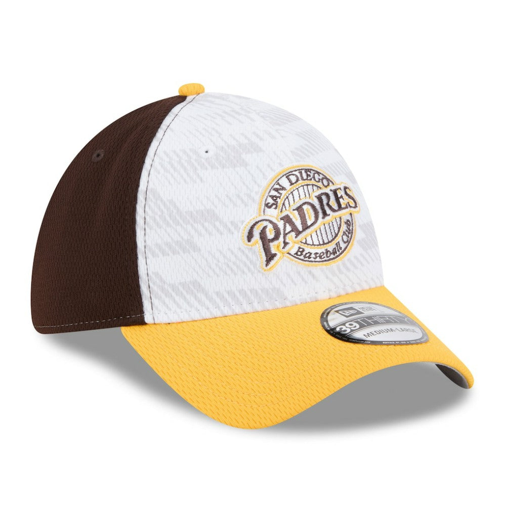 San Diego Padres New Era 2025 MLB Clubhouse 39THIRTY Flex Hat - MLB Hats