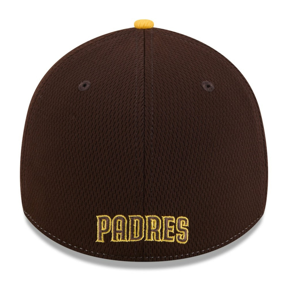 San Diego Padres New Era 2025 MLB Clubhouse 39THIRTY Flex Hat - MLB Hats