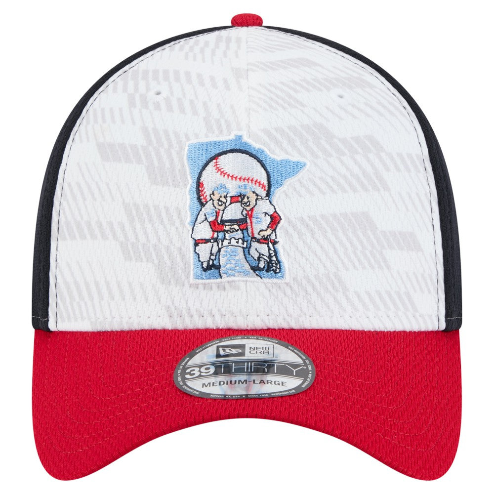 Minnesota Twins New Era 2025 MLB Clubhouse 39THIRTY Flex Hat - MLB Hats
