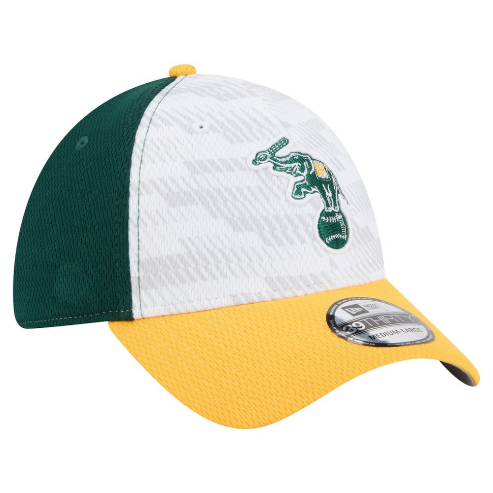 Athletics New Era 2025 MLB Clubhouse 39THIRTY Flex Hat - MLB Hats