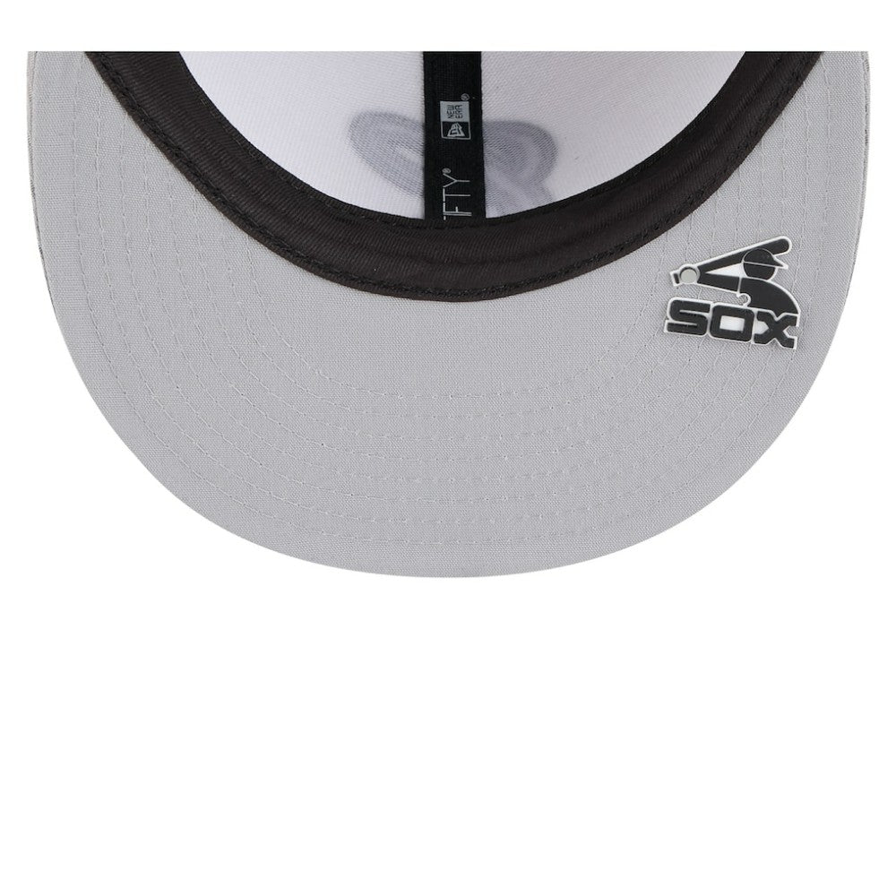 Chicago White Sox New Era 2025 MLB Clubhouse 59FIFTY Fitted Hat - MLB Hats