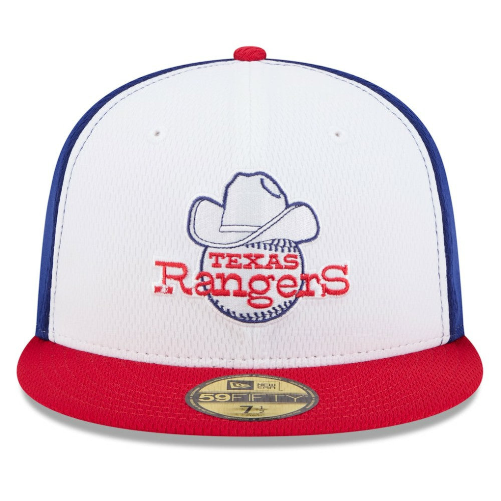 Texas Rangers New Era 2025 MLB Clubhouse 59FIFTY Fitted Hat - MLB Hats