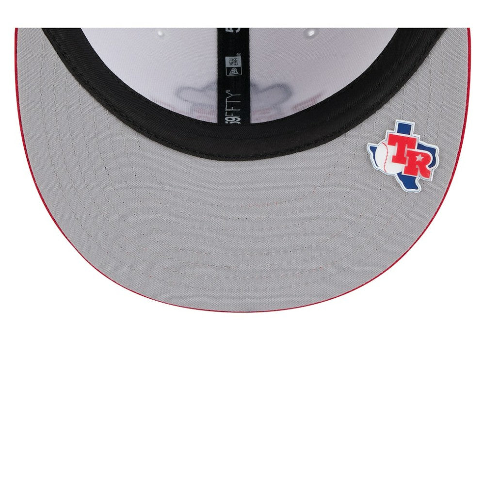 Texas Rangers New Era 2025 MLB Clubhouse 59FIFTY Fitted Hat - MLB Hats