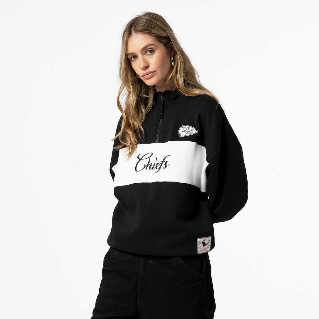 Kansas City Chiefs Women's Quarter-Zip Jacket | NFL Discount