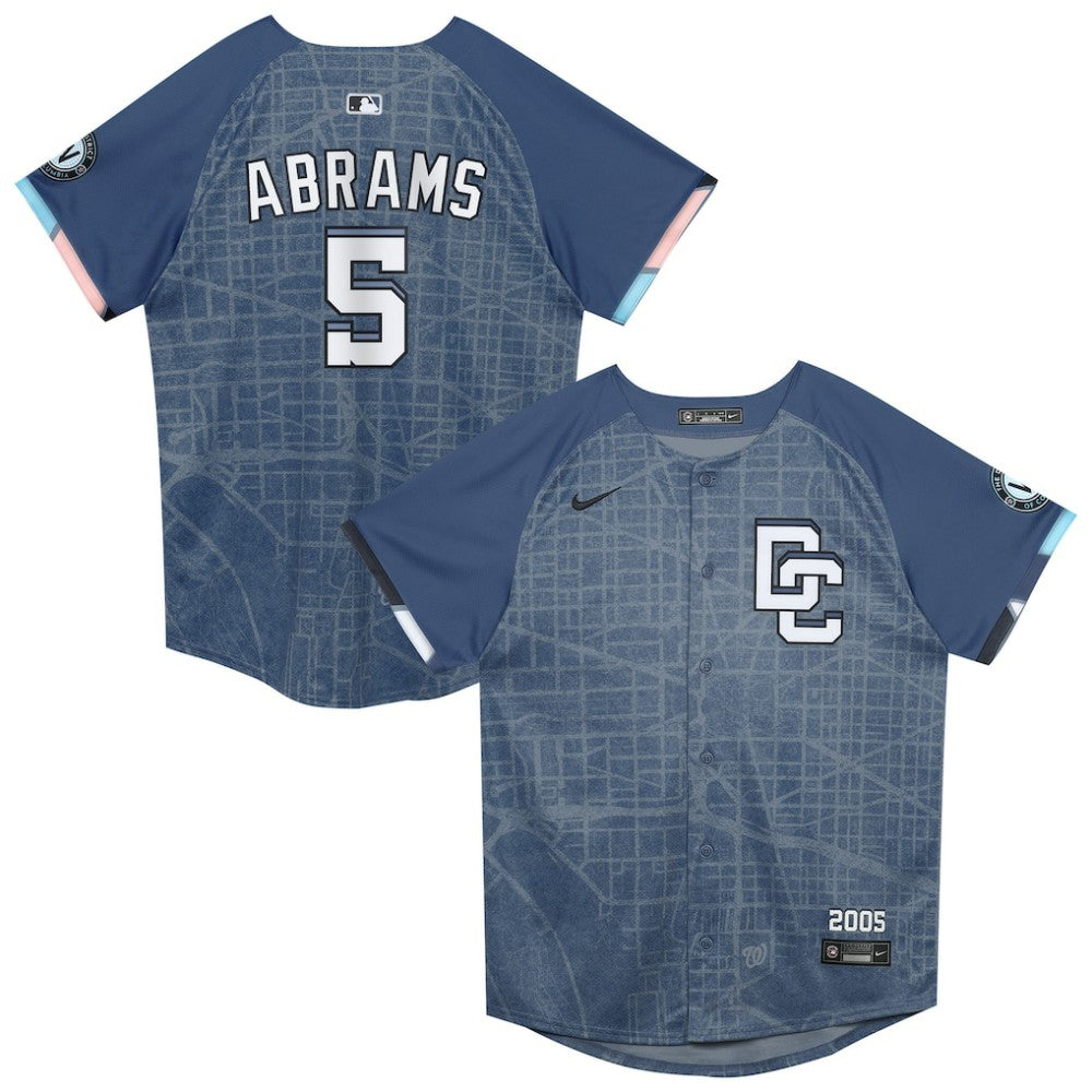 CJ Abrams Washington Nationals Nike Preschool City Connect 2025 Limited Player Jersey - MLB Jerseys