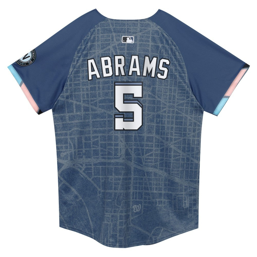 CJ Abrams Washington Nationals Nike Preschool City Connect 2025 Limited Player Jersey - MLB Jerseys