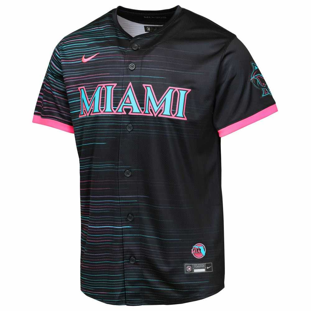 Miami Marlins Youth 2025 City Connect Limited Jersey - MLB Jerseys