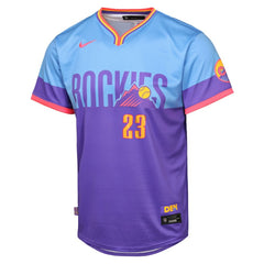 Kris Bryant Colorado Rockies Nike Youth 2025 City Connect Limited Player Jersey - MLB Jerseys