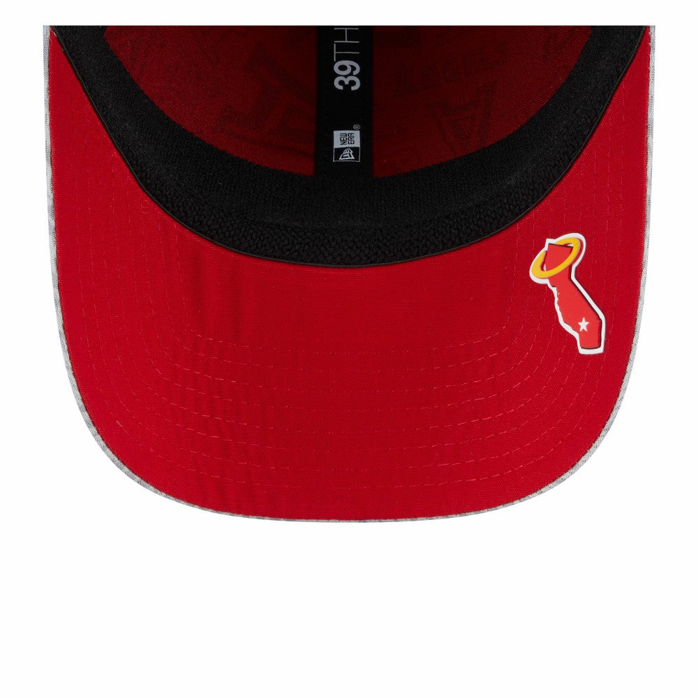 Los Angeles Angels New Era 2025 MLB Clubhouse 39THIRTY Flex Hat - MLB Hats