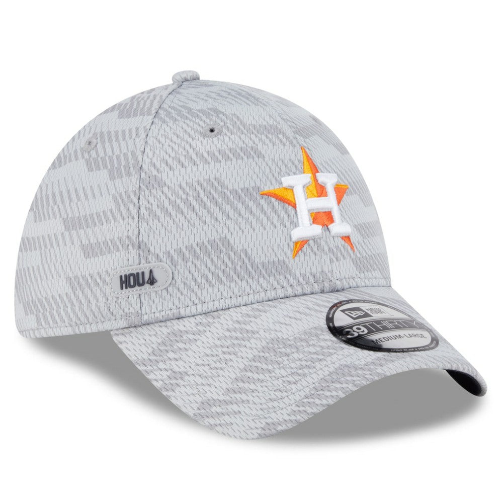 Houston Astros New Era 2025 MLB Clubhouse 39THIRTY Flex Hat - MLB Hats