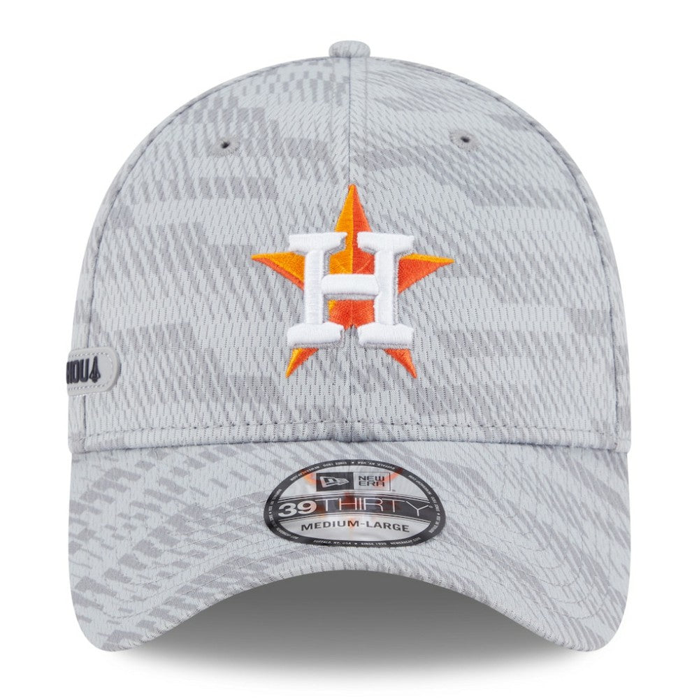 Houston Astros New Era 2025 MLB Clubhouse 39THIRTY Flex Hat - MLB Hats