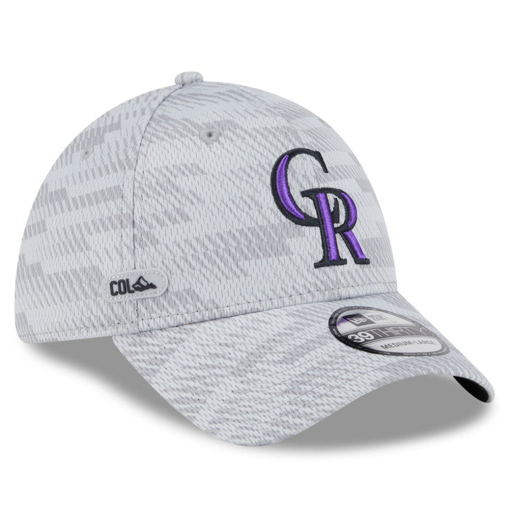 Colorado Rockies New Era 2025 MLB Clubhouse 39THIRTY Flex Hat - MLB Hats