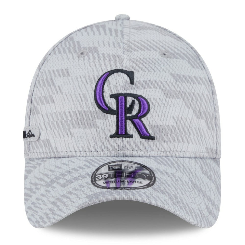 Colorado Rockies New Era 2025 MLB Clubhouse 39THIRTY Flex Hat - MLB Hats