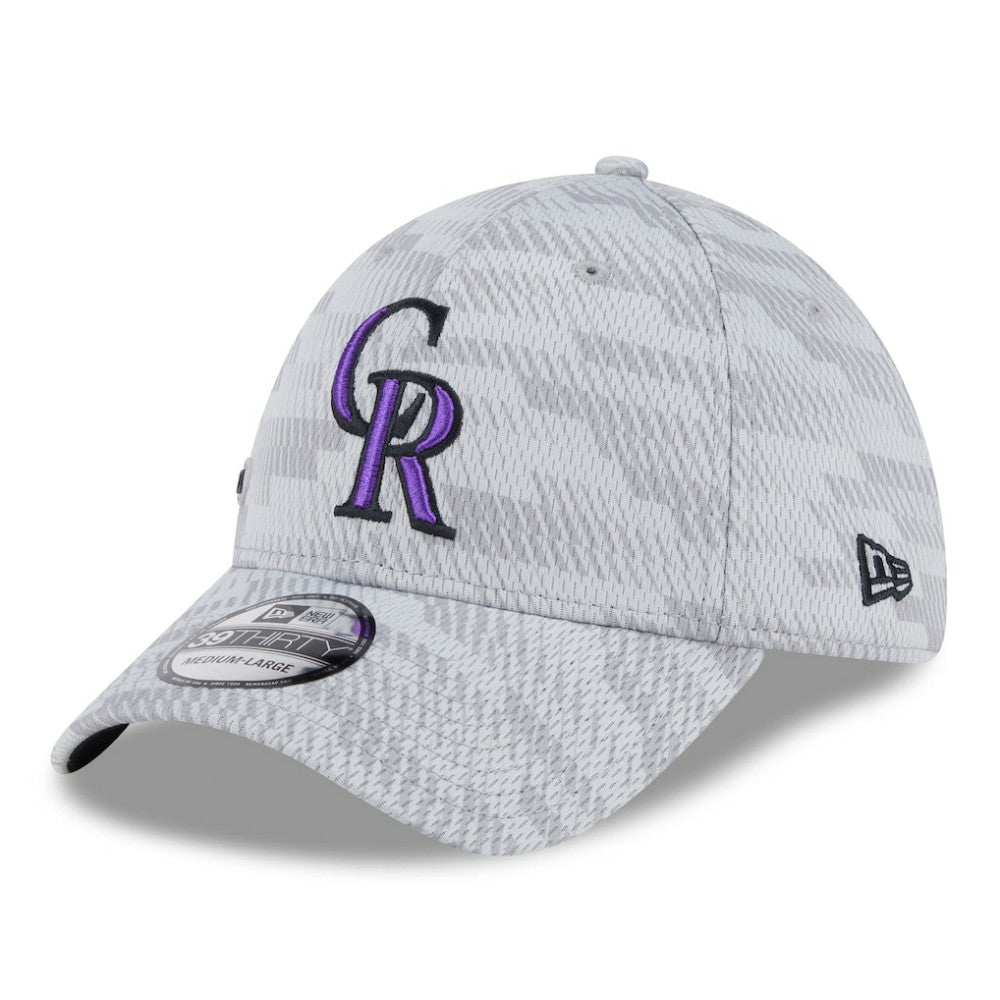 Colorado Rockies New Era 2025 MLB Clubhouse 39THIRTY Flex Hat - MLB Hats