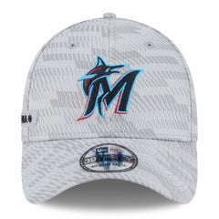 Miami Marlins New Era 2025 MLB Clubhouse 39THIRTY Flex Hat - MLB Hats