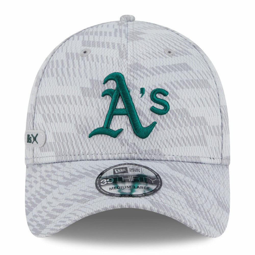 Athletics New Era 2025 MLB Clubhouse 39THIRTY Flex Hat - MLB Hats