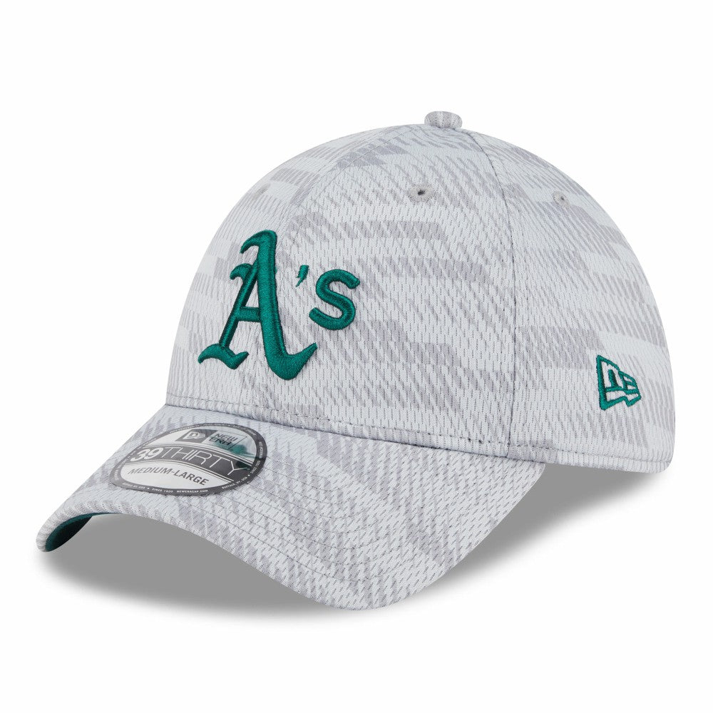 Athletics New Era 2025 MLB Clubhouse 39THIRTY Flex Hat - MLB Hats