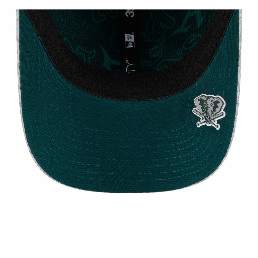 Athletics New Era 2025 MLB Clubhouse 39THIRTY Flex Hat - MLB Hats