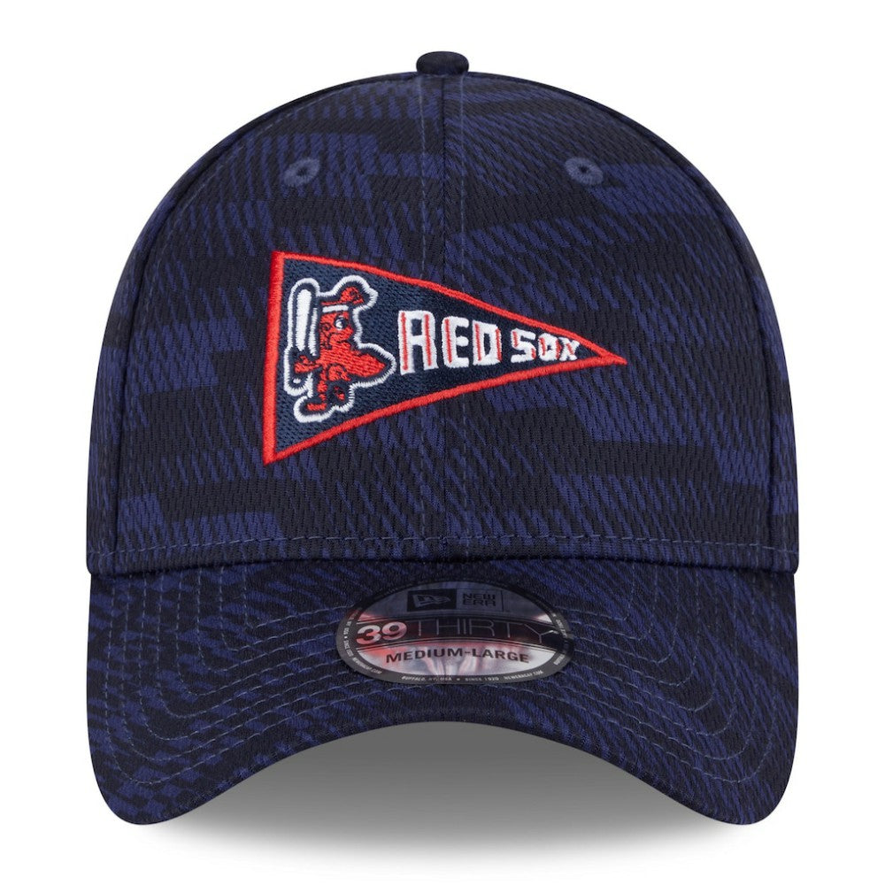 Boston Red Sox New Era 2025 MLB Clubhouse 39THIRTY Flex Hat - MLB Hats