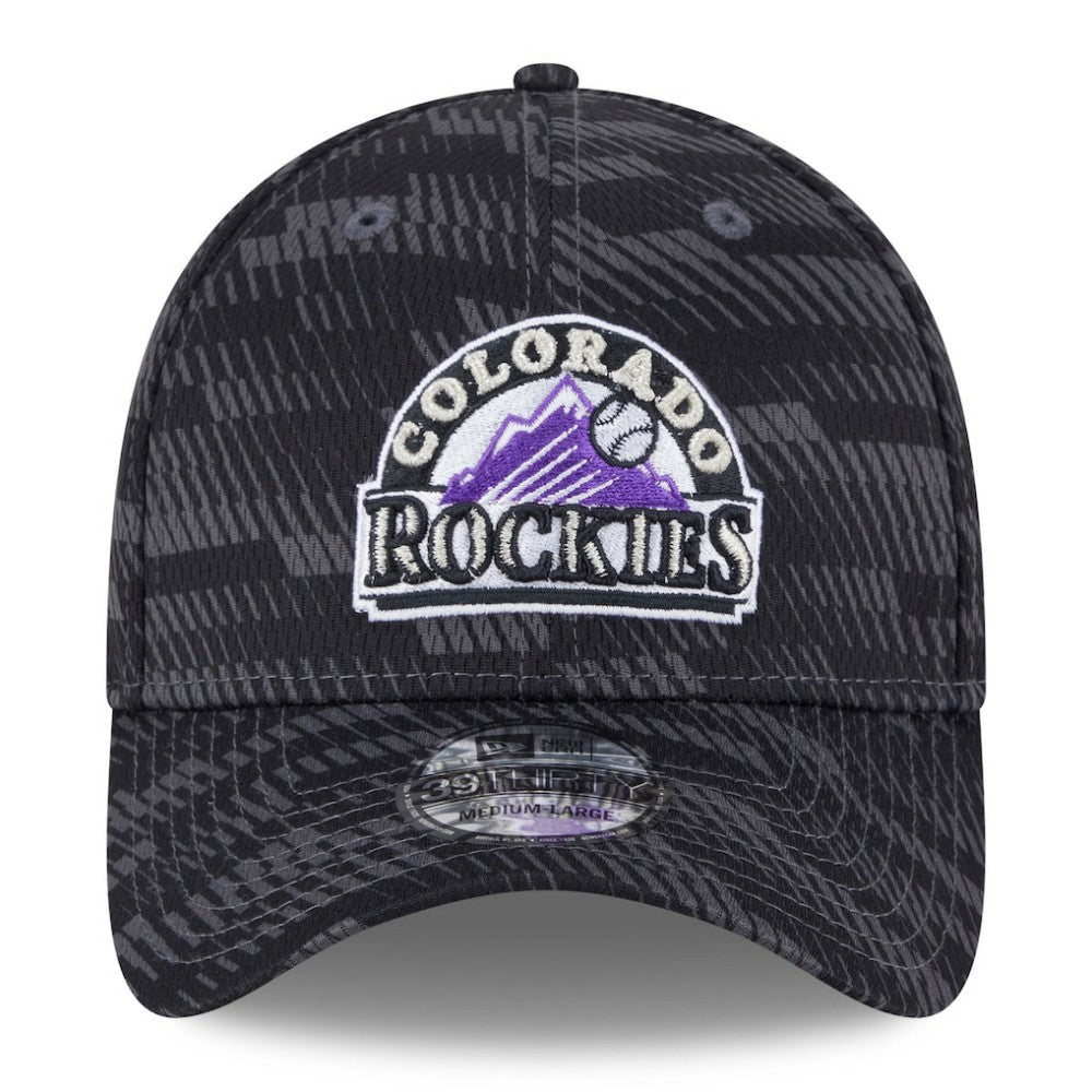 Colorado Rockies New Era 2025 MLB Clubhouse 39THIRTY Flex Hat - MLB Hats