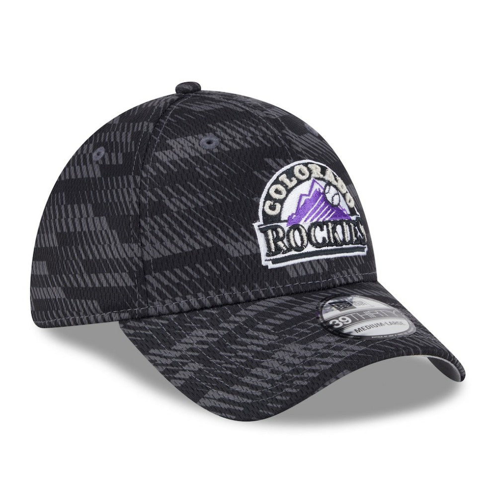 Colorado Rockies New Era 2025 MLB Clubhouse 39THIRTY Flex Hat - MLB Hats