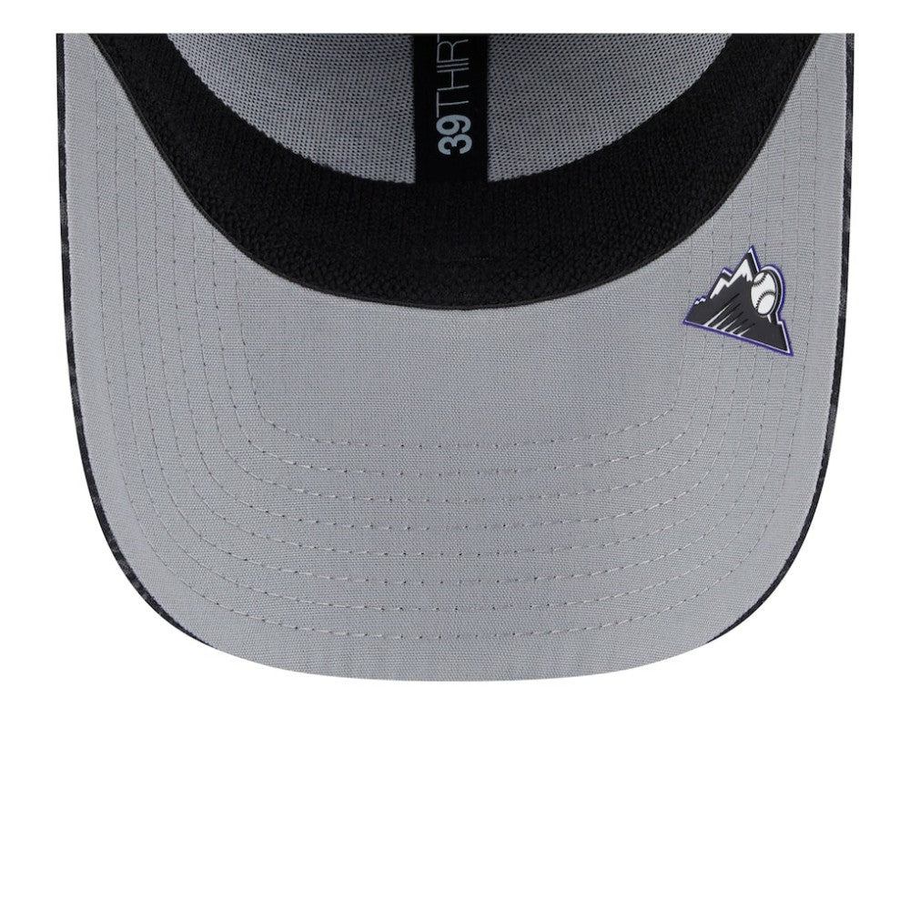 Colorado Rockies New Era 2025 MLB Clubhouse 39THIRTY Flex Hat - MLB Hats