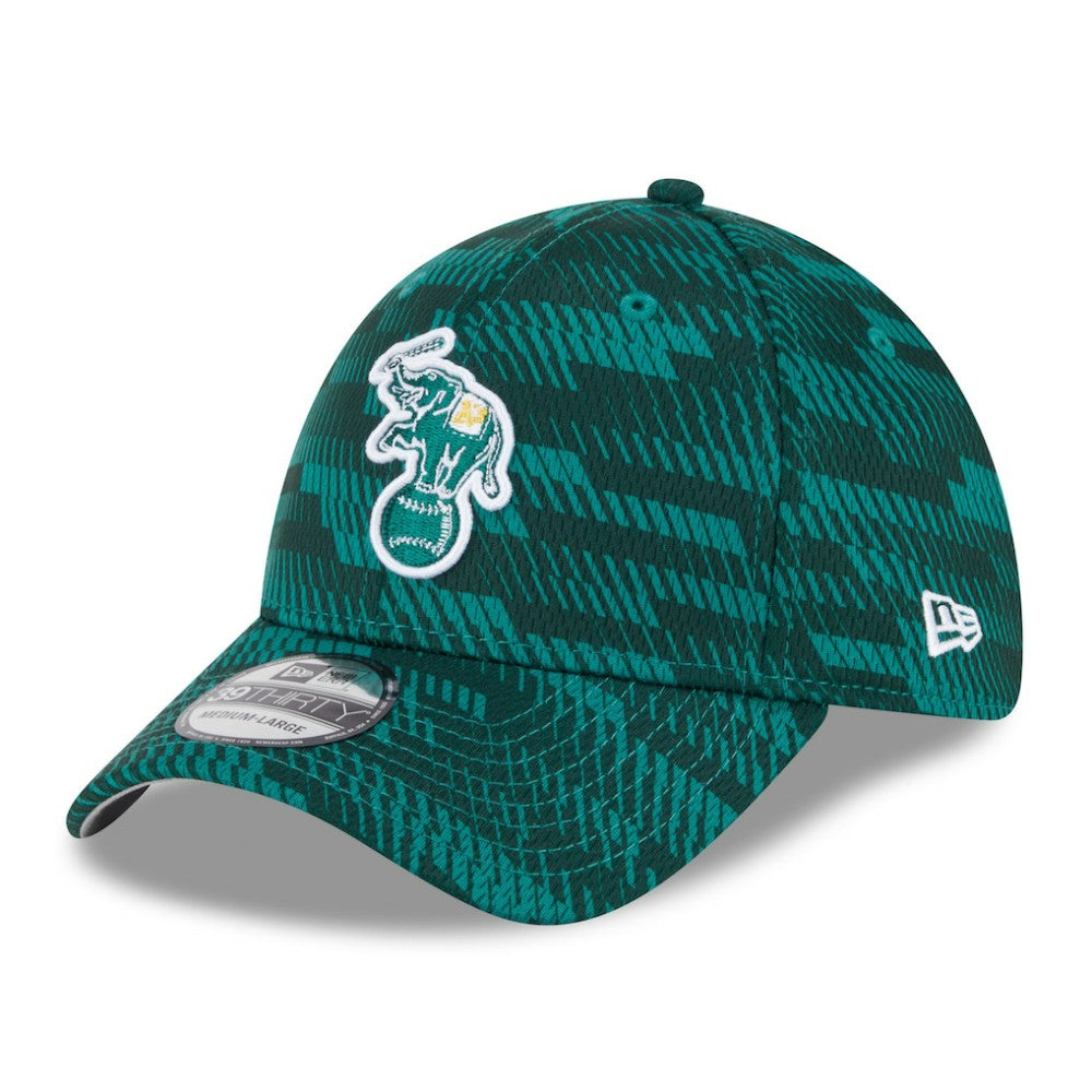 Athletics New Era 2025 MLB Clubhouse 39THIRTY Flex Hat - MLB Hats