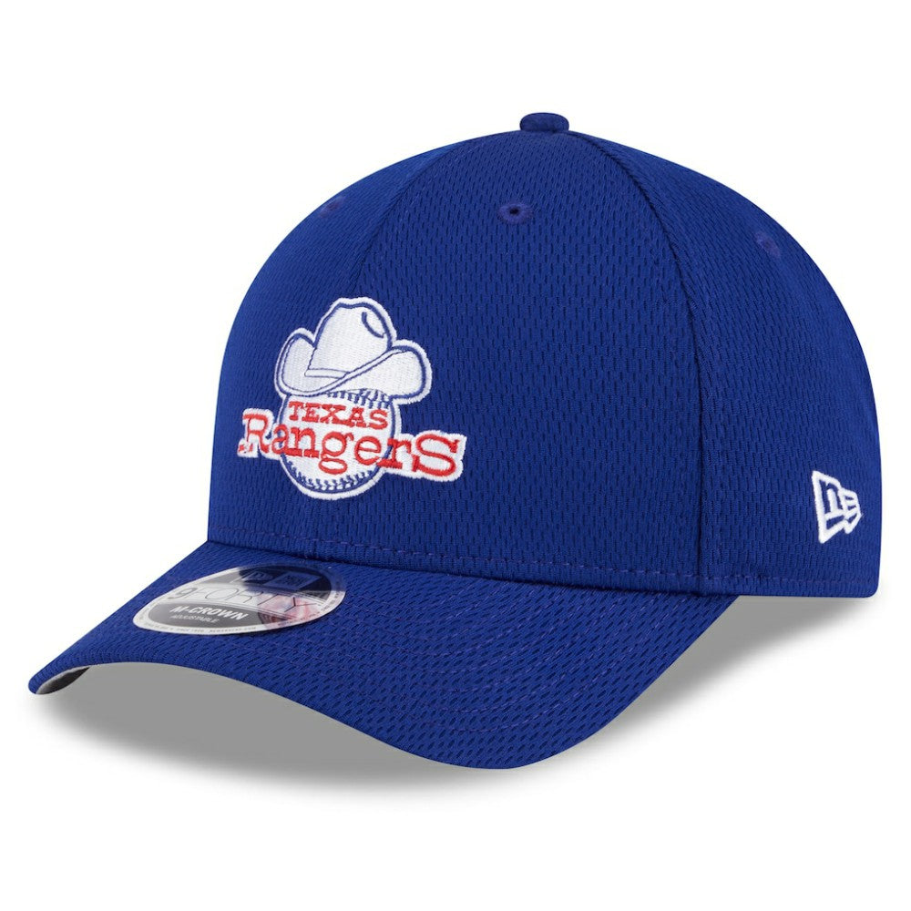 Texas Rangers New Era 2025 MLB Clubhouse 9FORTY M-Crown Adjustable Hat - MLB Hats