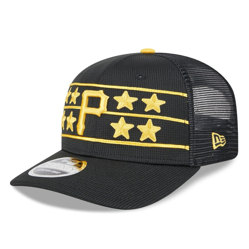 Pittsburgh Pirates New Era 2025 Batting Practice 9SEVENTY Stretch-Snap Trucker Hat - MLB Hats