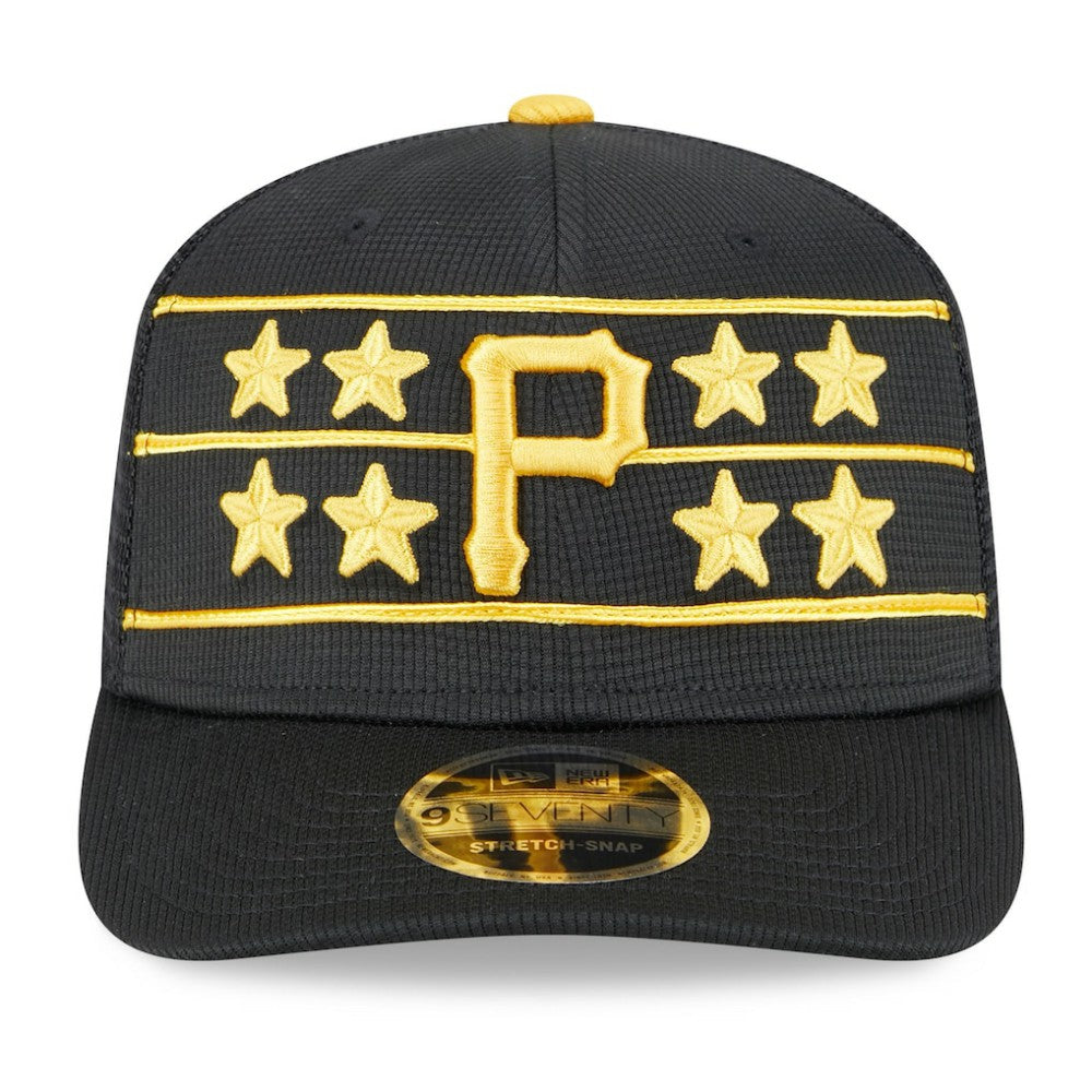 Pittsburgh Pirates New Era 2025 Batting Practice 9SEVENTY Stretch-Snap Trucker Hat - MLB Hats