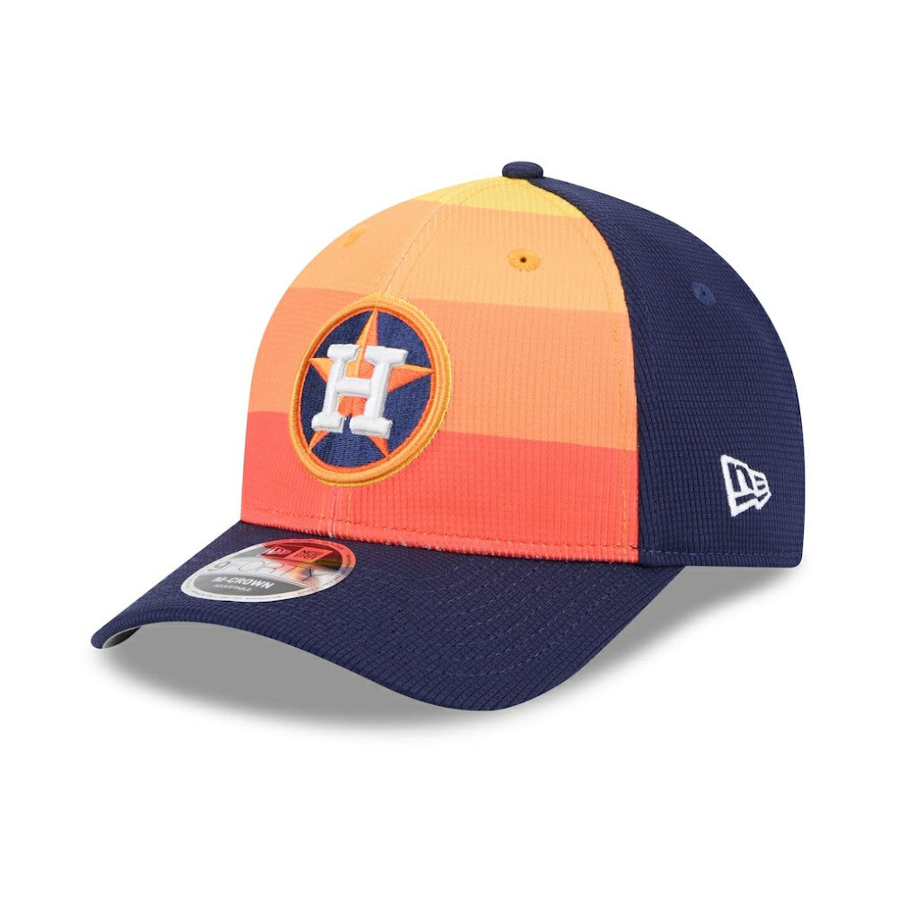 Houston Astros New Era 2025 Batting Practice 9FORTY M-Crown Adjustable Hat - MLB Hats