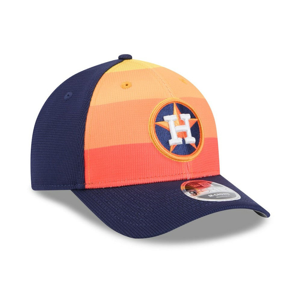 Houston Astros New Era 2025 Batting Practice 9FORTY M-Crown Adjustable Hat - MLB Hats
