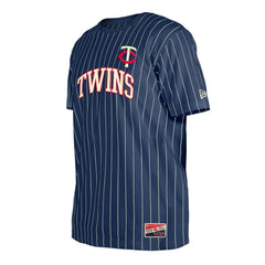 Minnesota Twins New Era Throwback Pinstripe T-Shirt - MLB T-shirts