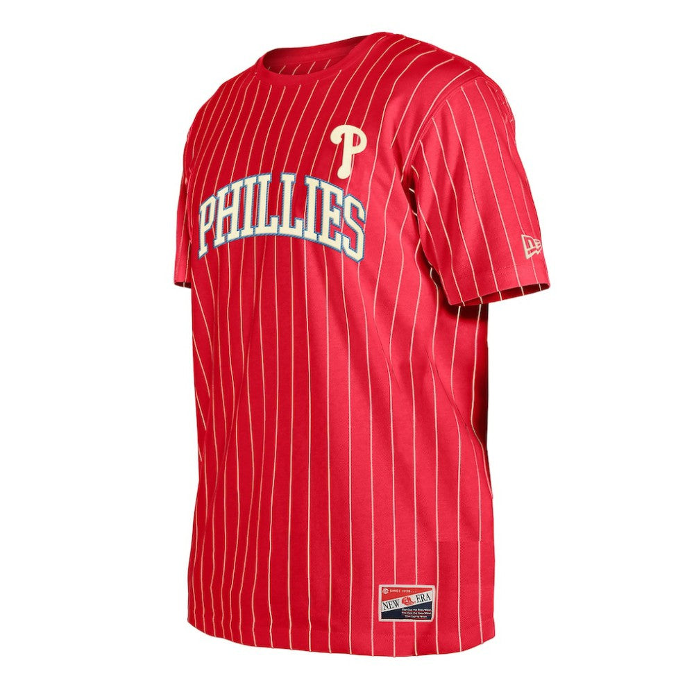 Philadelphia Phillies New Era Throwback Pinstripe T-Shirt - MLB T-shirts
