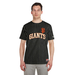 San Francisco Giants New Era Throwback Pinstripe T-Shirt - MLB T-shirts
