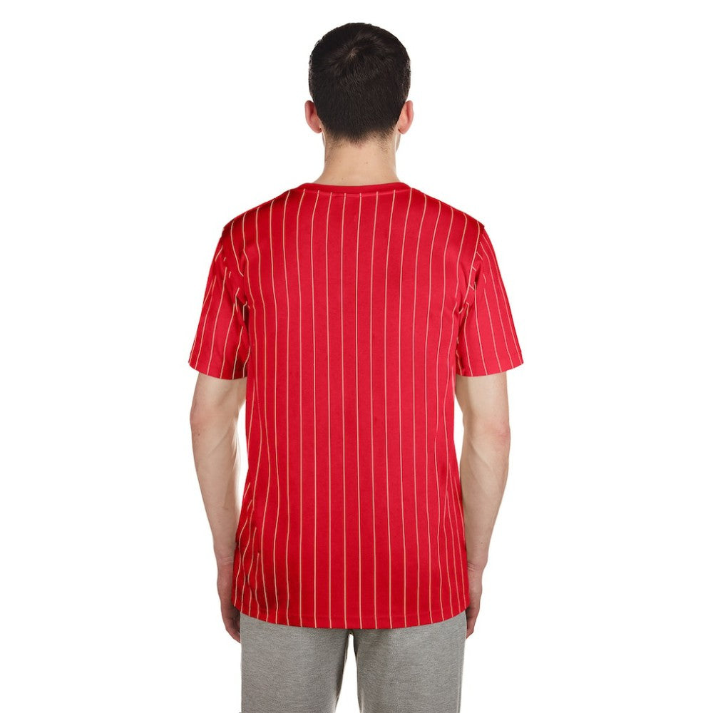 St. Louis Cardinals New Era Throwback Pinstripe T-Shirt - MLB T-shirts