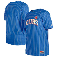 Chicago Cubs New Era Throwback Pinstripe T-Shirt - MLB T-shirts