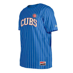 Chicago Cubs New Era Throwback Pinstripe T-Shirt - MLB T-shirts