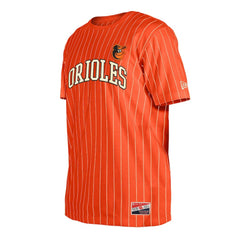 Baltimore Orioles New Era Throwback Pinstripe T-Shirt - MLB T-shirts
