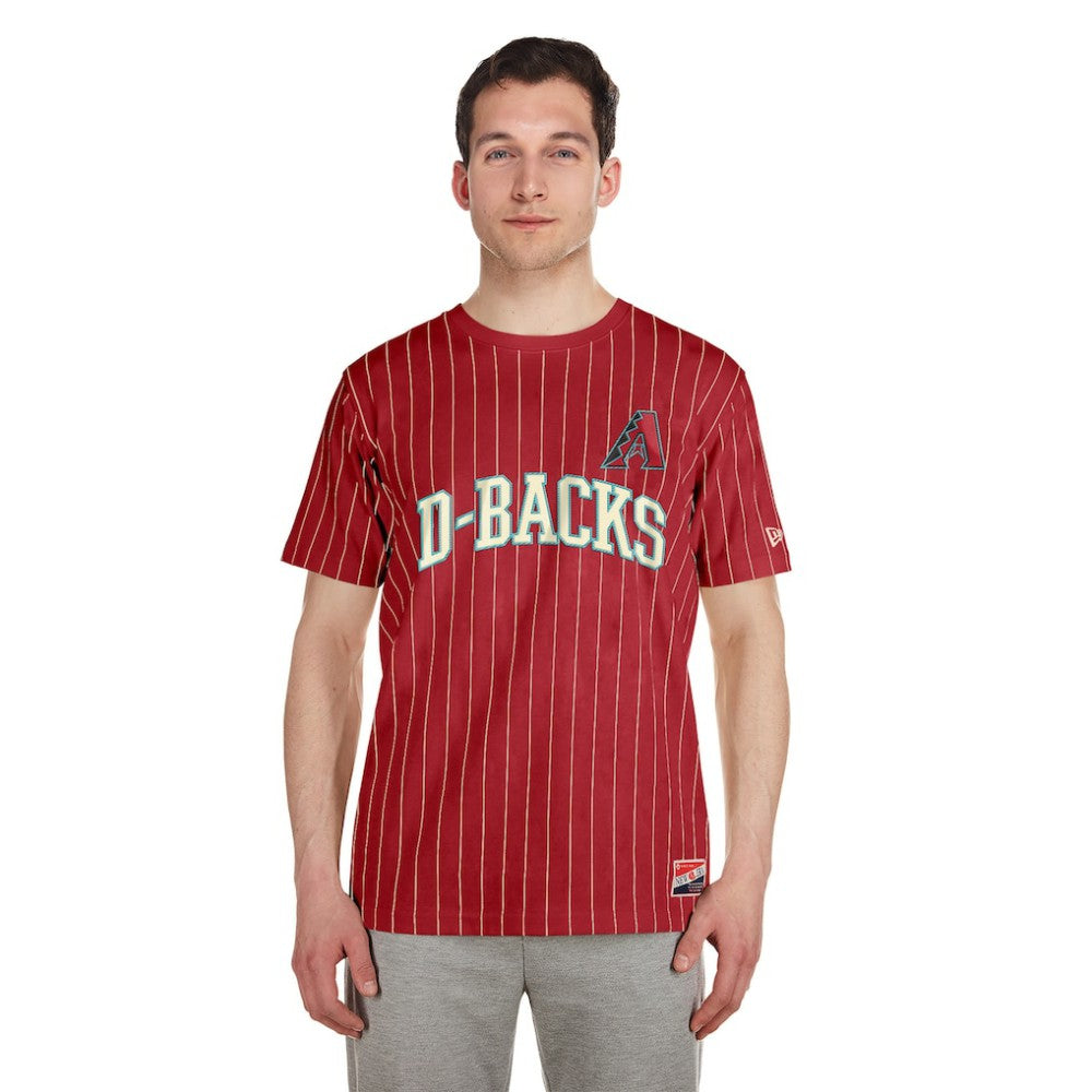 Arizona Diamondbacks New Era Throwback Pinstripe T-Shirt - MLB T-shirts