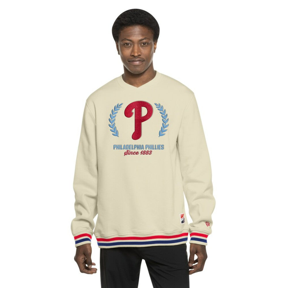 Philadelphia Phillies New Era Throwback Pullover Sweatshirt - MLB Pullover