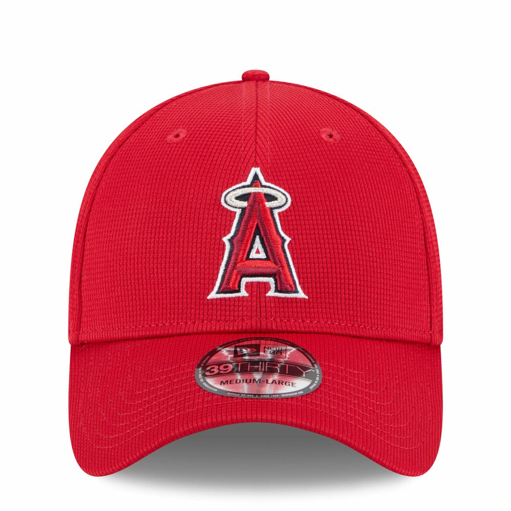 Los Angeles Angels New Era 2025 Spring Training 39THIRTY Flex Hat – Red - MLB Hats