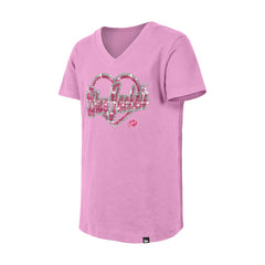 Columbus Blue Jackets New Era Girl's Youth Flip Sequin V-Neck T-Shirt -  NHL T-shirts